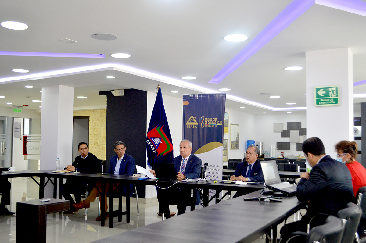 Accionistas de la EEASA, ratifican al Ing. Jaime Astudillo Ramírez, como Presidente Ejecutivo