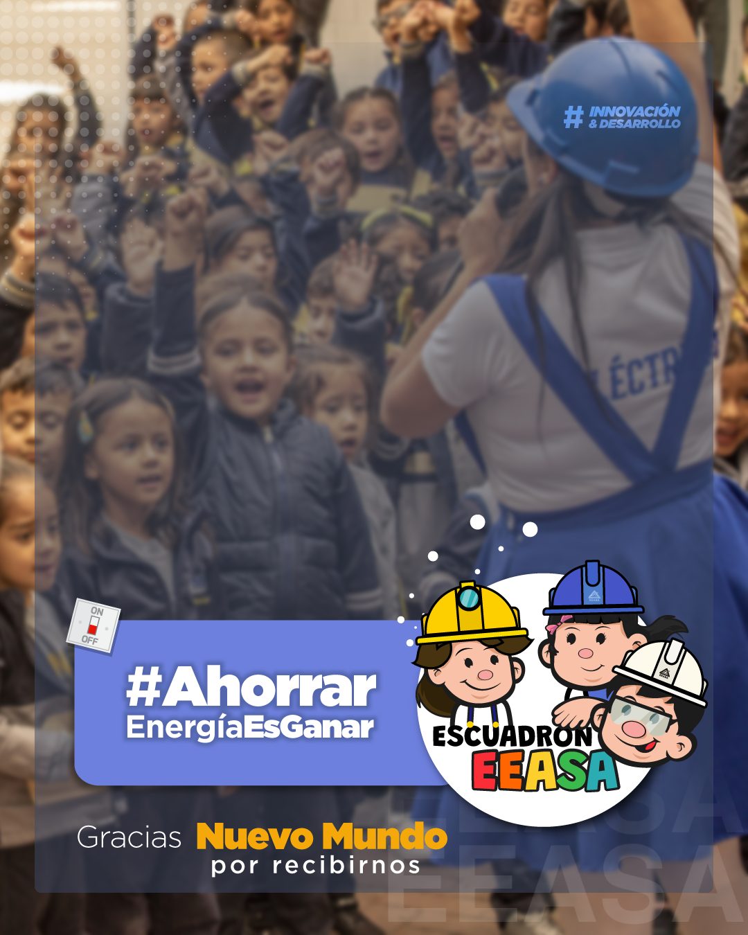 EEASA, INTENSIFICA SU CAMPAÑA PERMANENTE DE AHORRO DE ENERGÍA