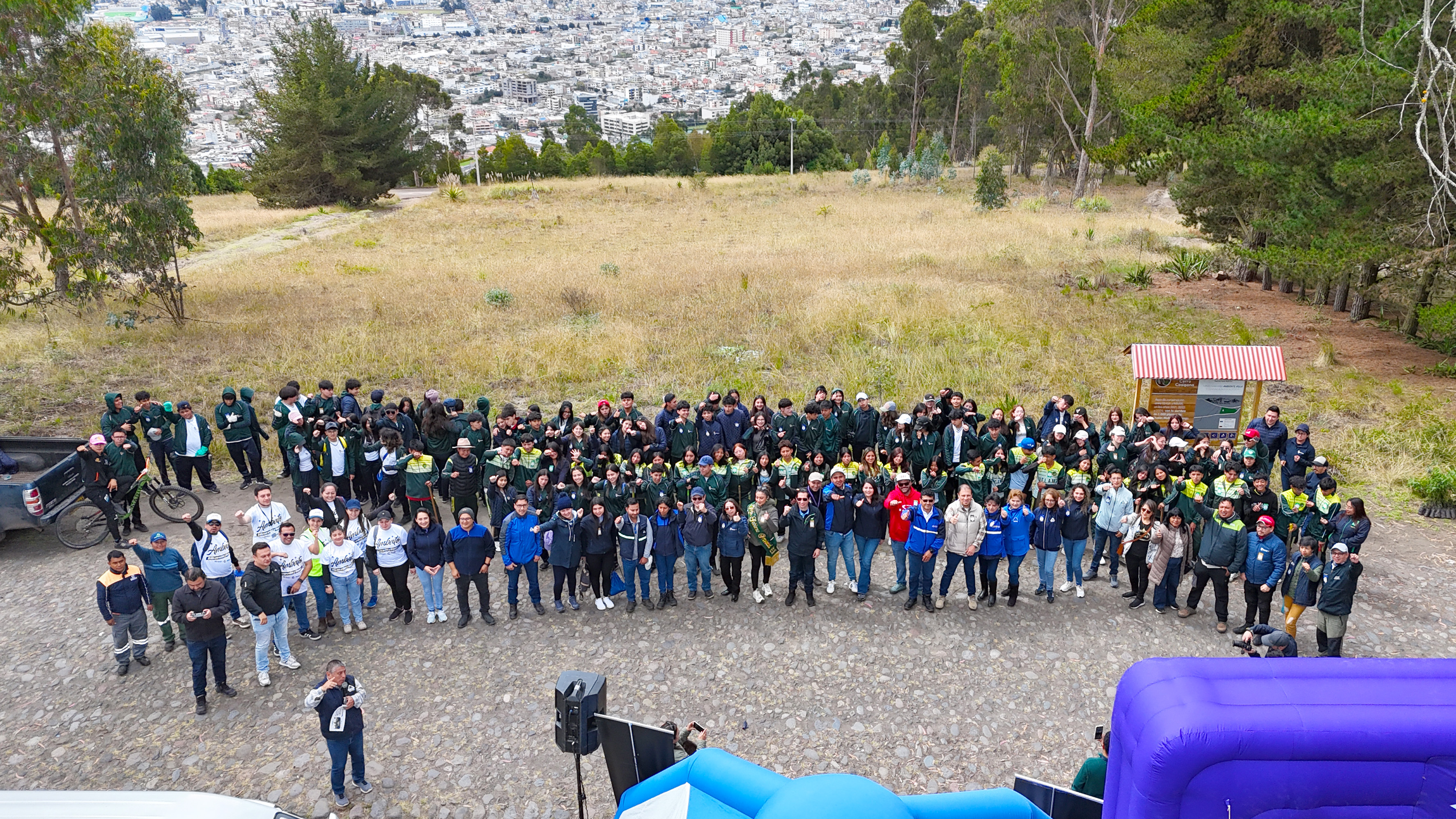 VIVE, AMA Y CUIDA: AMBATO EN ACCIÓN CONMEMORÓ  EL DÍA MUNDIAL DEL AMBIENTE