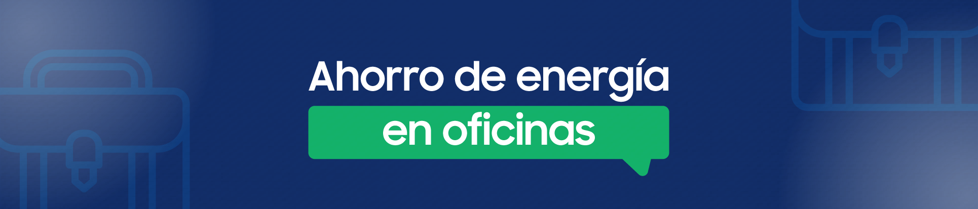 Ahorro de energía en oficinas